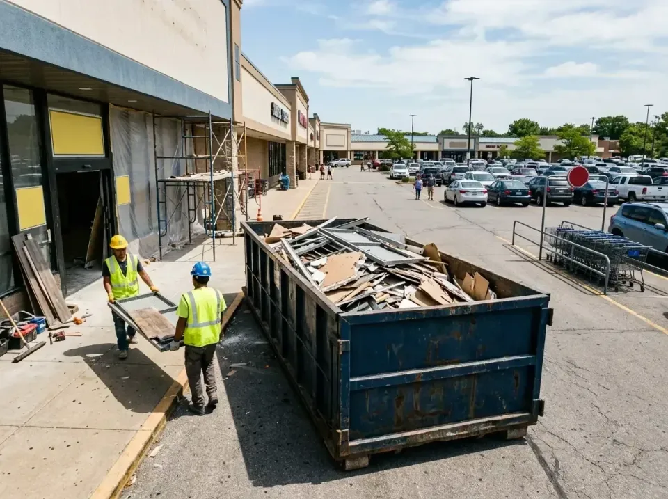retail-store-renovation-debris-003 — frequently asked questions, Roll-off Dumpster Rentals in Colona, IL